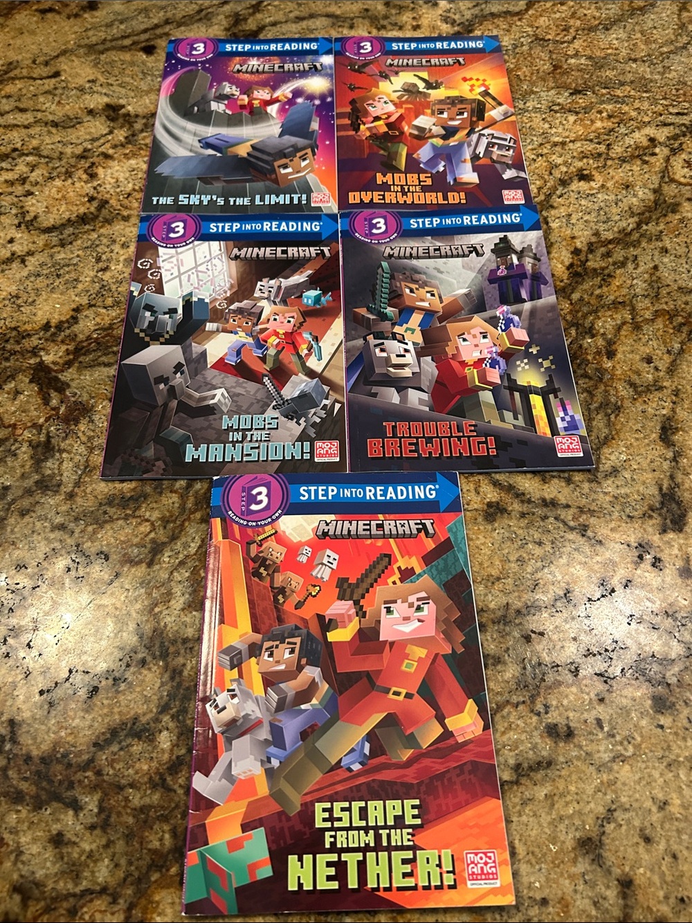 Step Into Reading Minecraft Kids Books